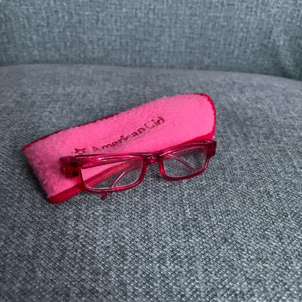 American Girl rosy glasses